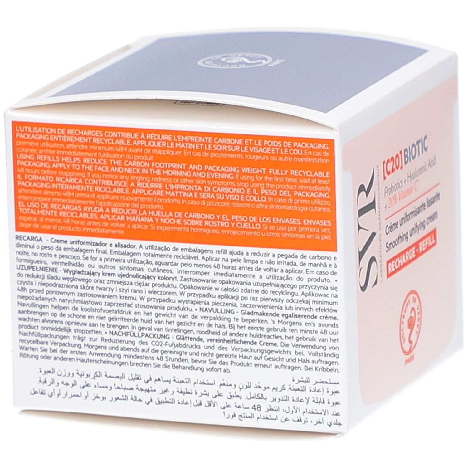 SVR [C20] Biotic Crème Régénérante Éclat | Nachfüllpackung