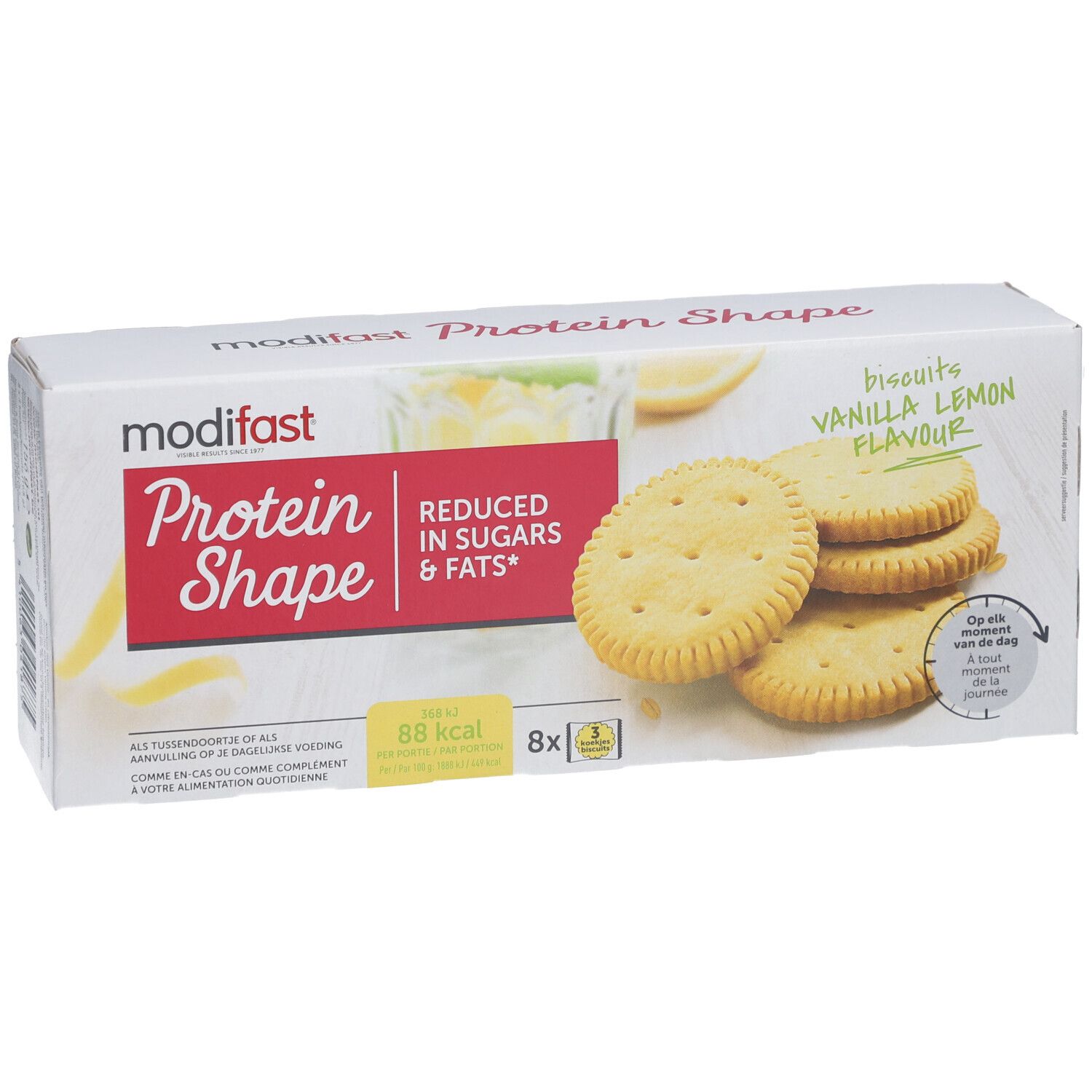 Modifast Protein Shape Kekse Vanille und Zitrone