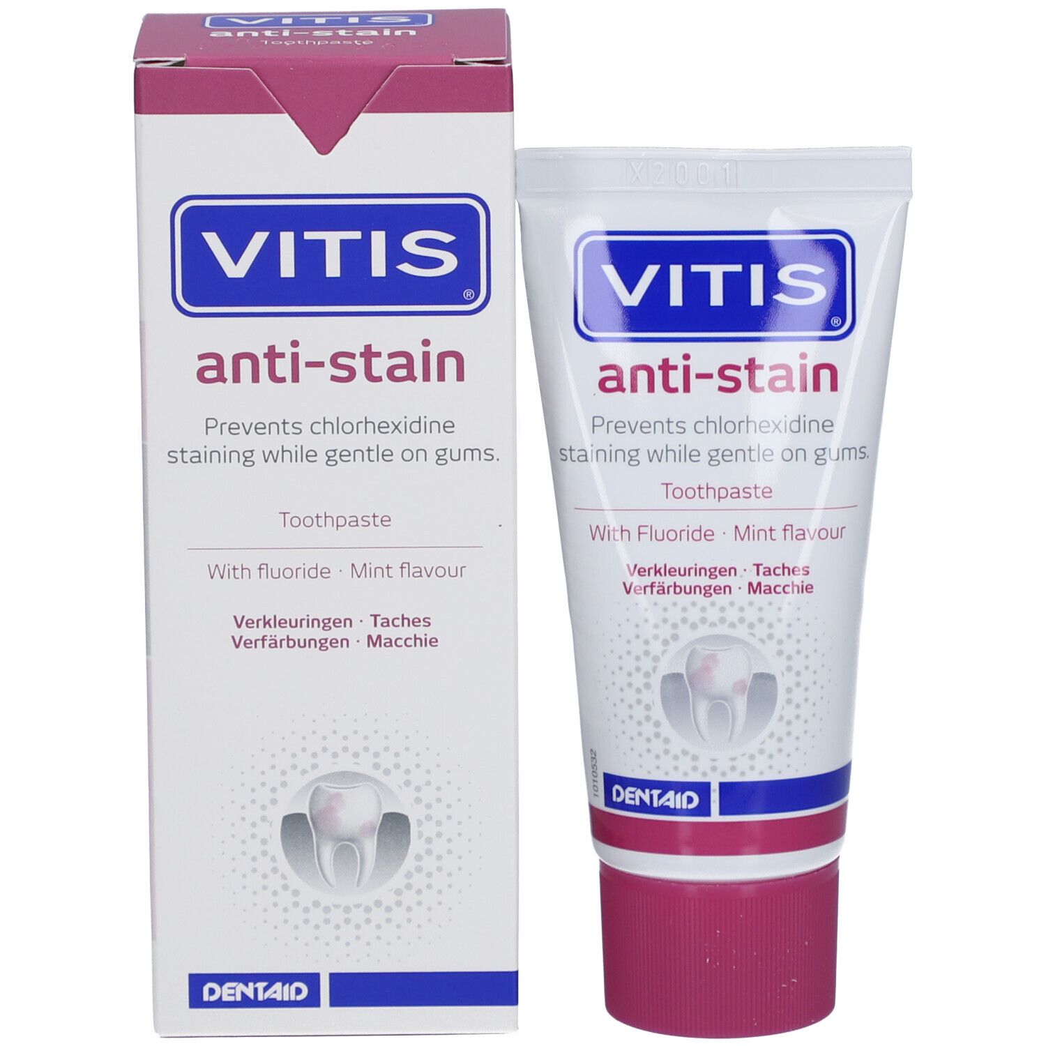 Vitis Anti-Flecken Zahnpasta