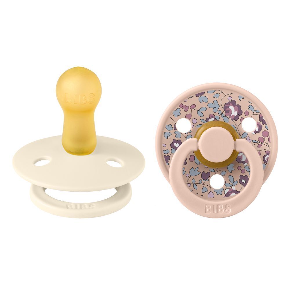 BIBS Schnuller-Duo Liberty Eloise Blush 6-18
