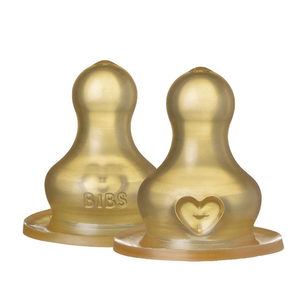 BIBS Pack Duo de Tétines Medium Flow 0mois et +
