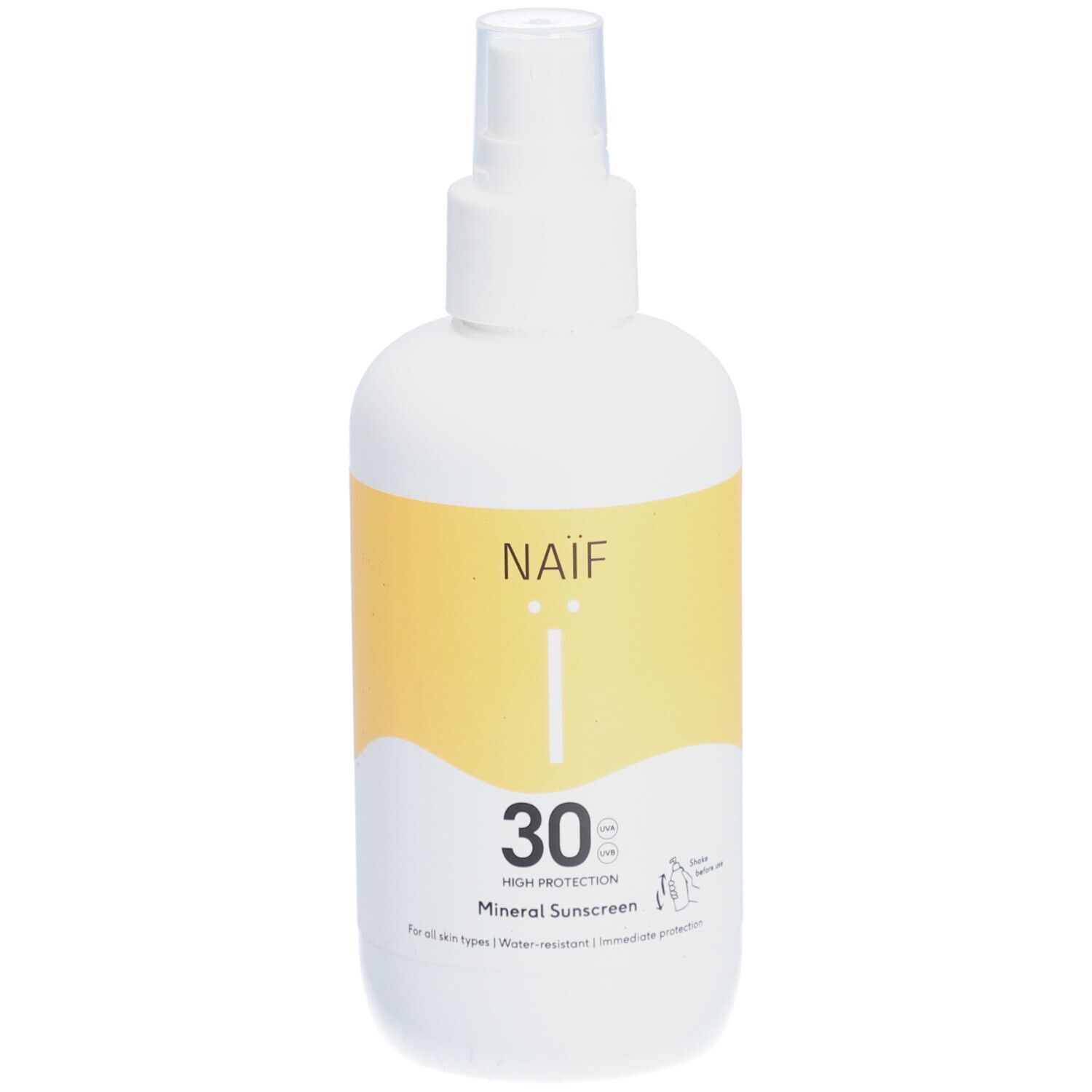 NAÏF® Mineral Sonnenschutzspray LSF 30