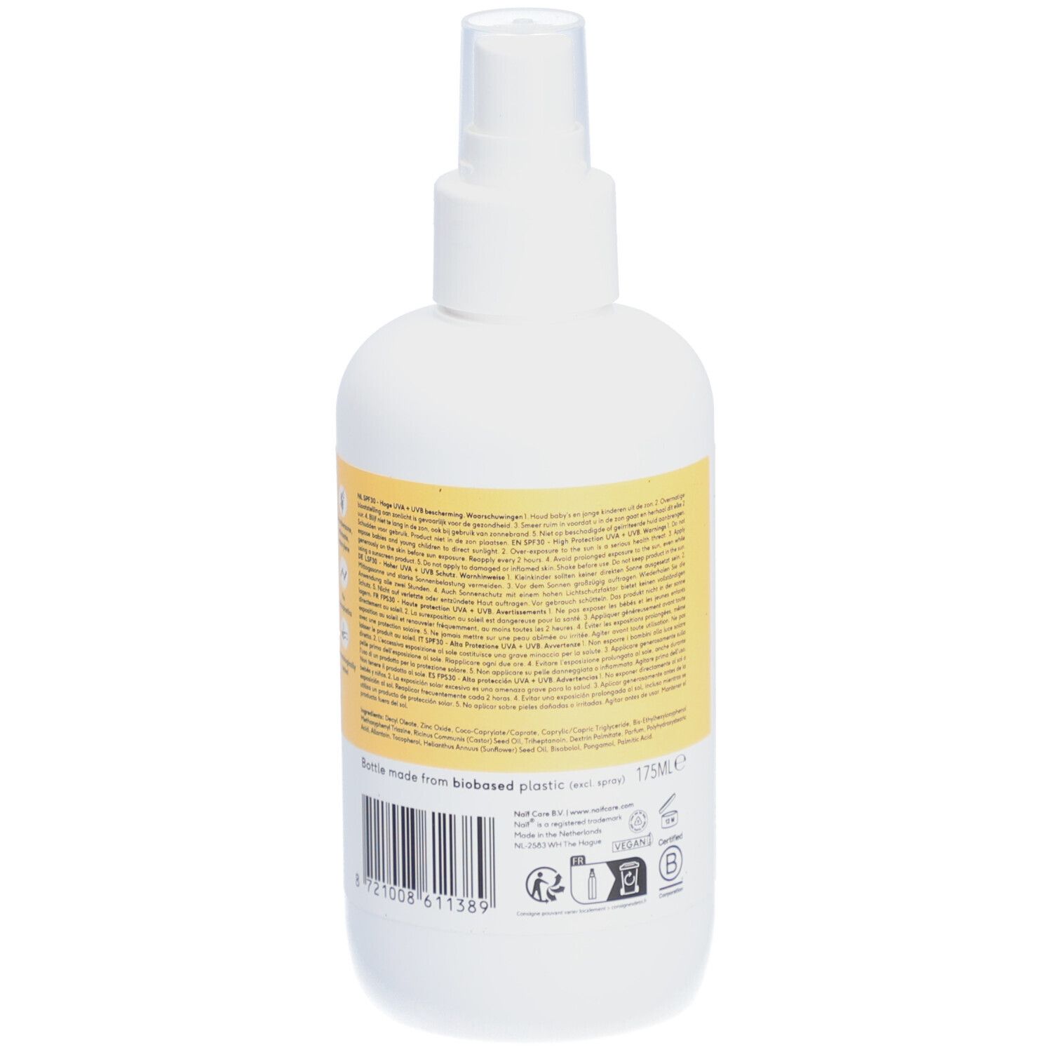 NAÏF® Mineral Sonnenschutzspray LSF 30