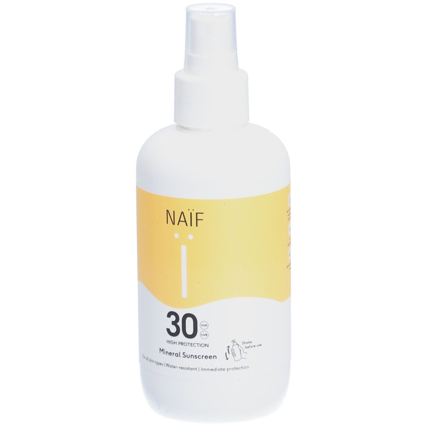 NAÏF® Mineral Sonnenschutzspray LSF 30