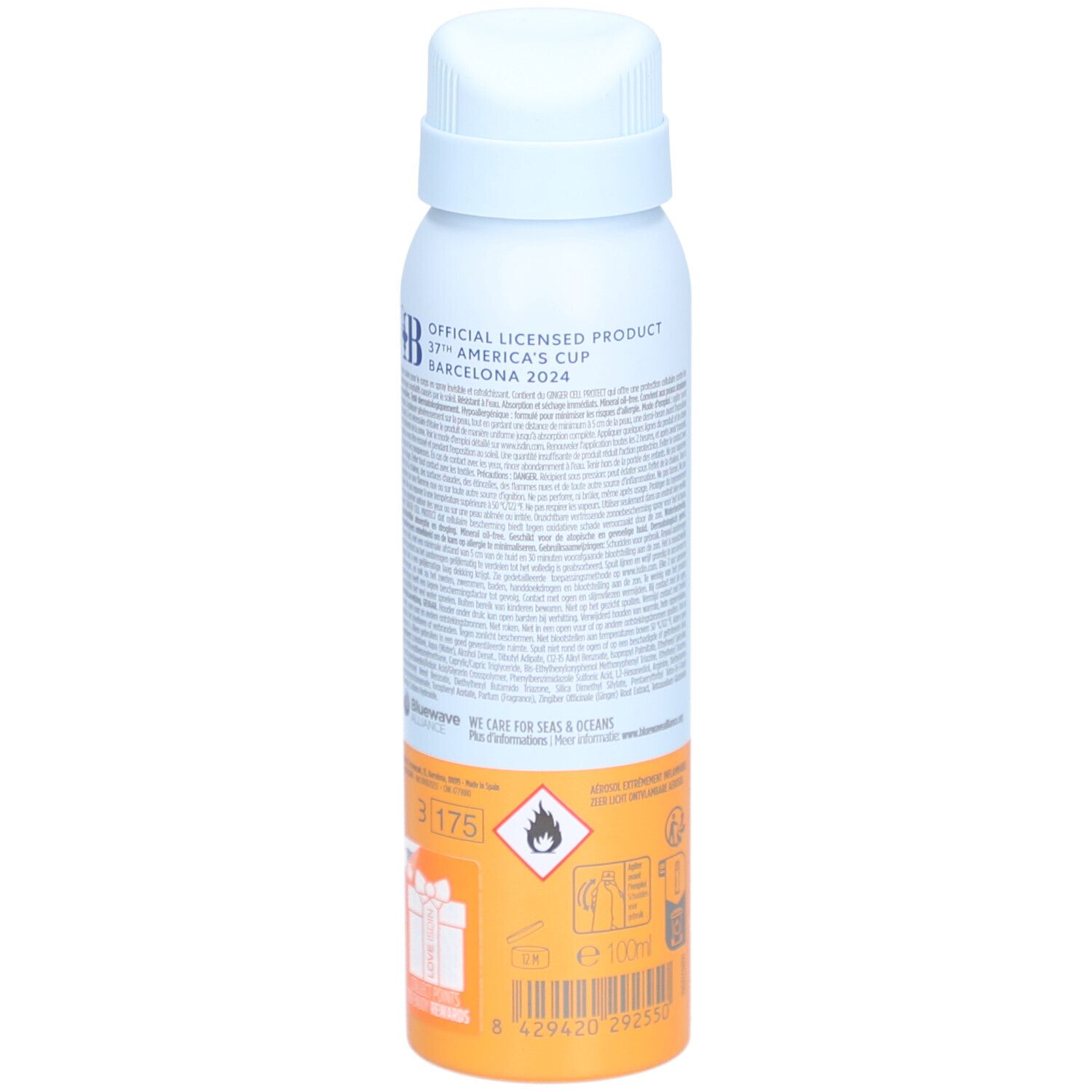 ISDIN Photoprotector Transparent Spray Wet Skin SPF 50
