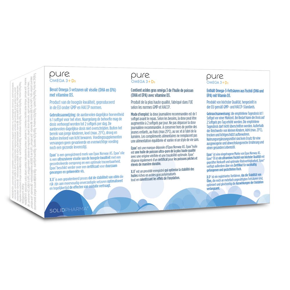 Pure Omega 3 + D3