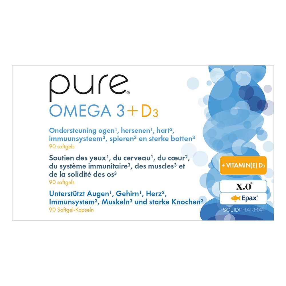 Pure Omega 3 + D3