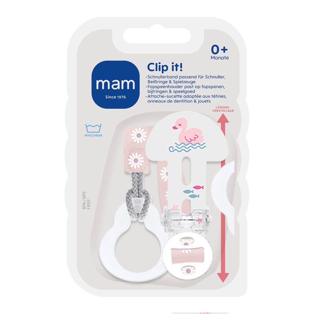 MAM Clip-it! Pure Attache-Sucette