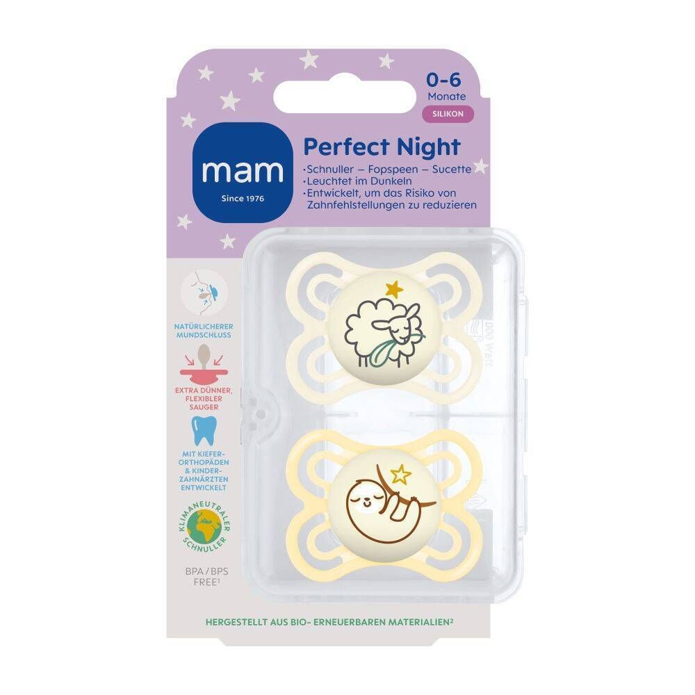 MAM Perfect Night Fopspeen Silikon Unisex 0-6