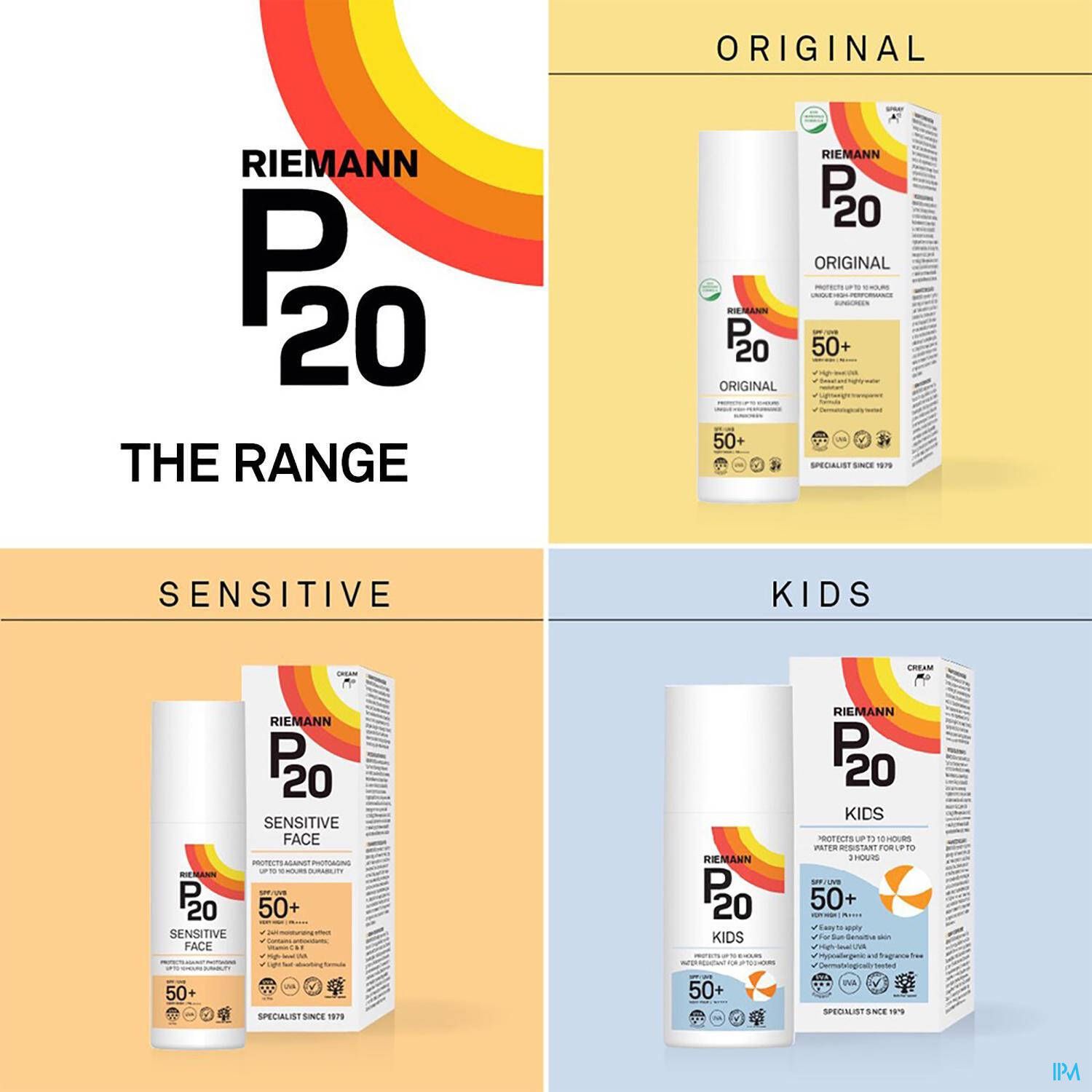 P20 Original Spray Solaire SPF20