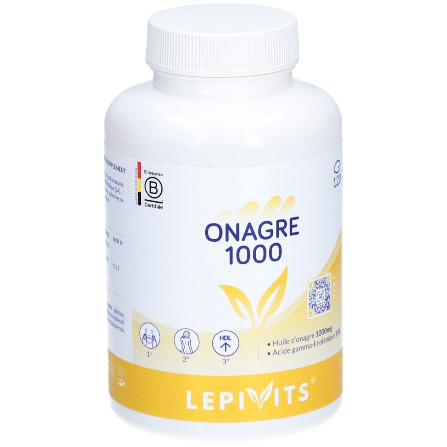 LEPIVIT Nachtkerzenöl 1000 mg + Vitamin E