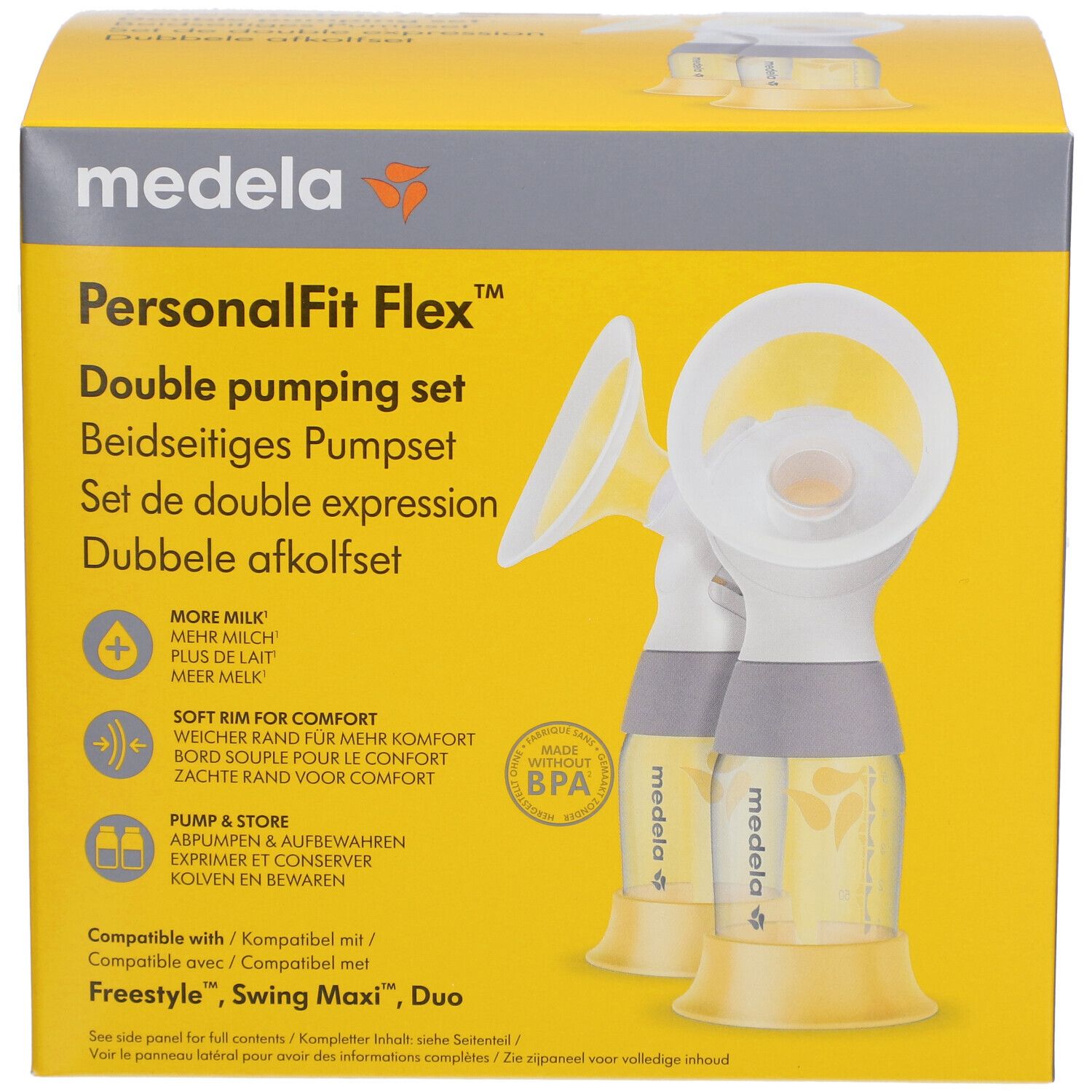 Medela PersonalFit Flex Doppel-Ausdrucksset