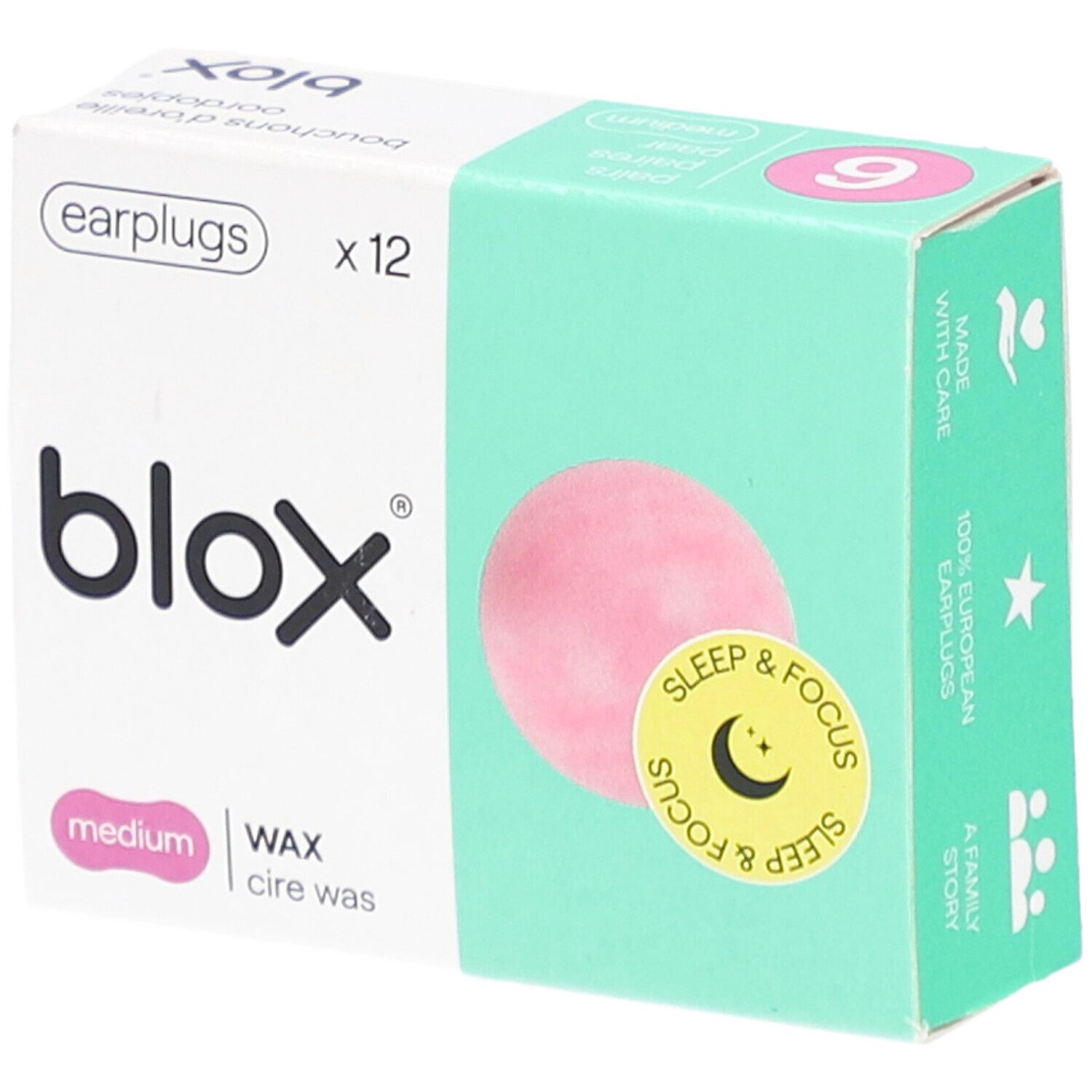 Blox Ohrstöpsel Medium Cire