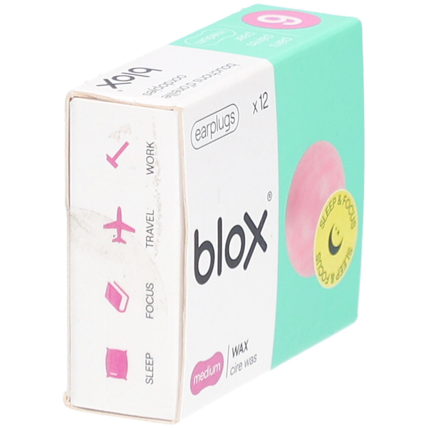 Blox Ohrstöpsel Medium Cire