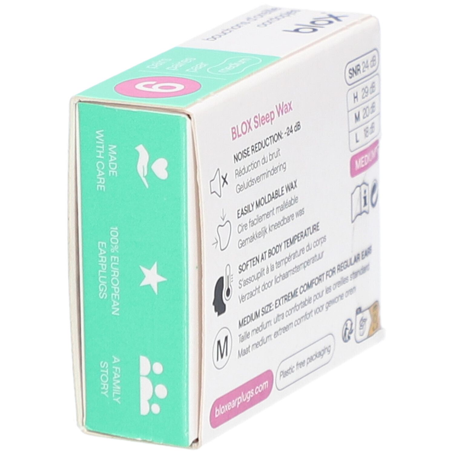 Blox Ohrstöpsel Medium Cire