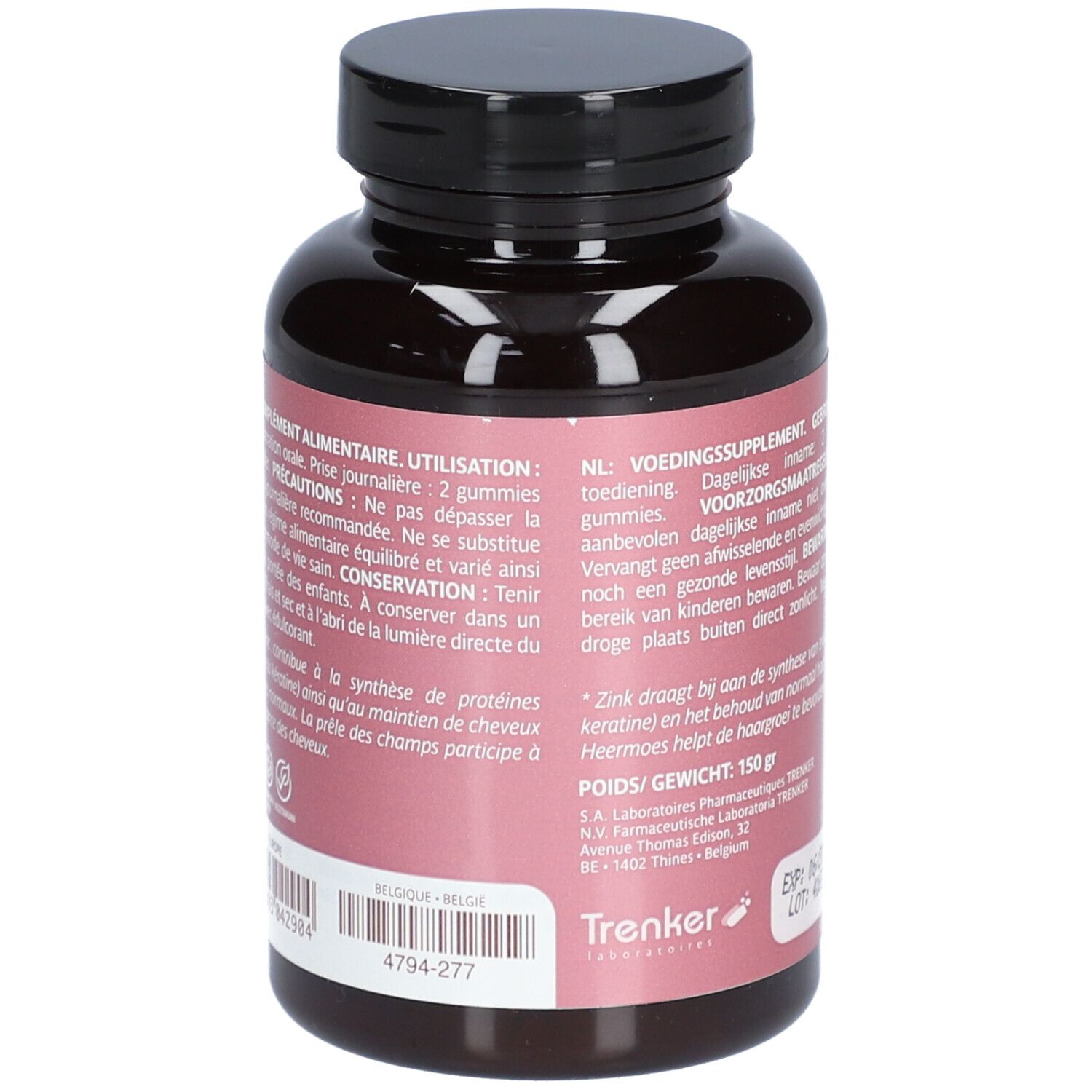 Alline Gummies Pure Keratin - Haar- und Nagelwachstum