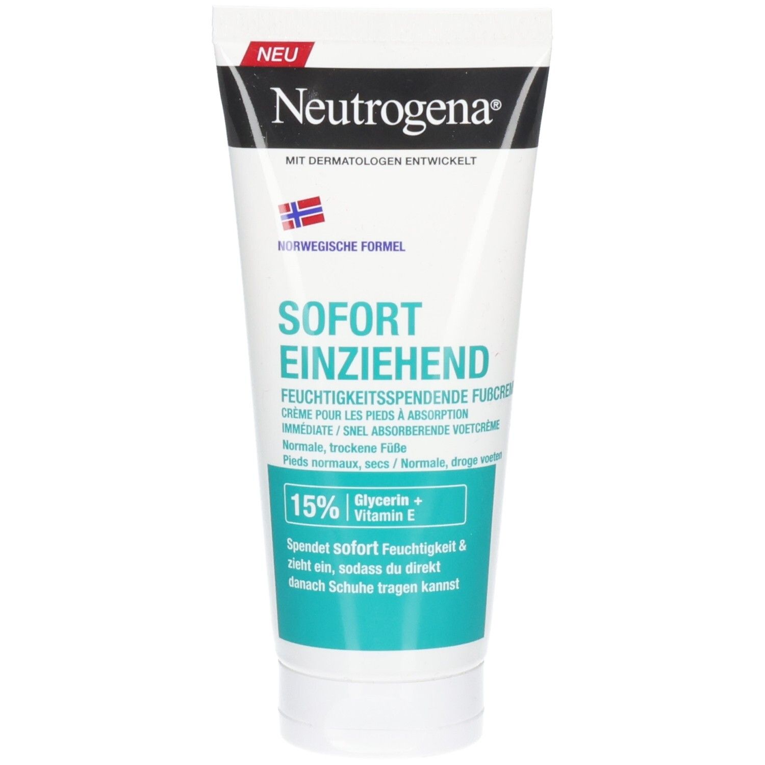 Neutrogena Norwegian Formula Schnell einziehende Fußcreme: product photo