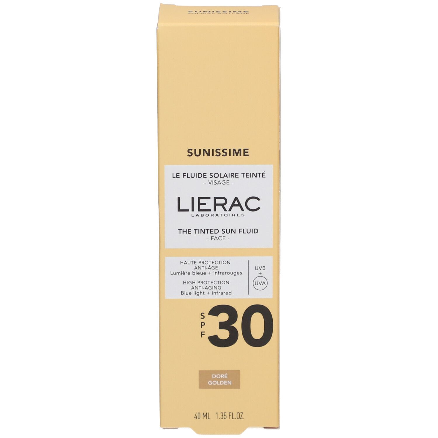 LIERAC Sunissime Le Fluide Solaire Teinté SPF30