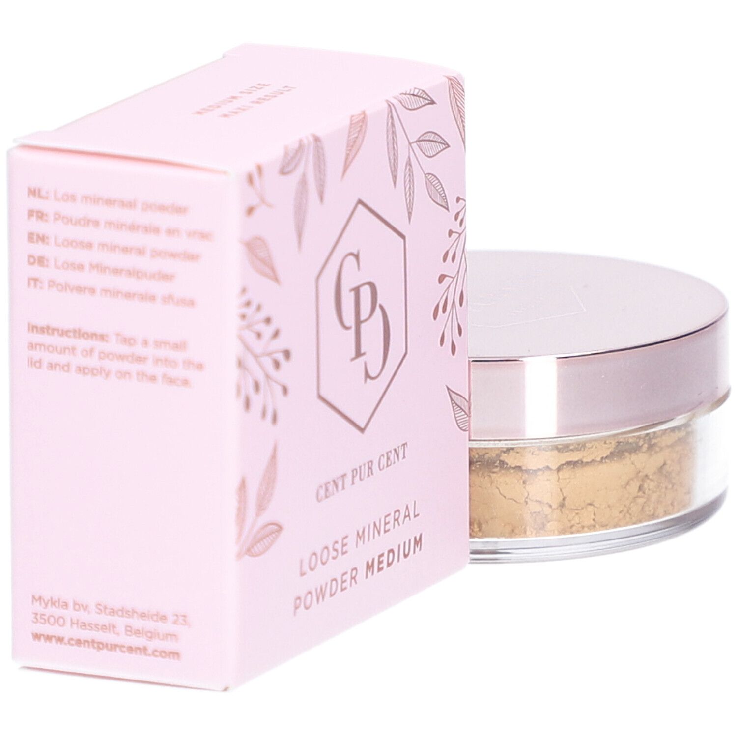 Cent Pur Cent Lose Mineral Foundation Medium 4.0
