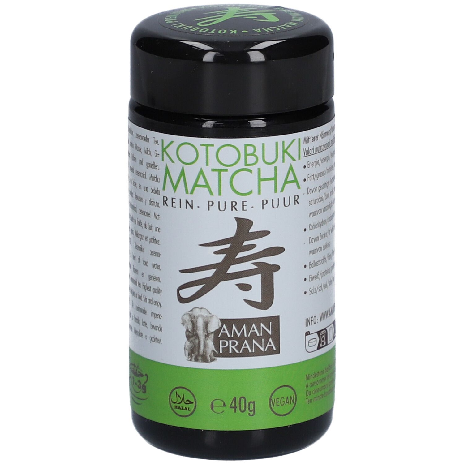 Amanprana Kotobuki Matcha Rein