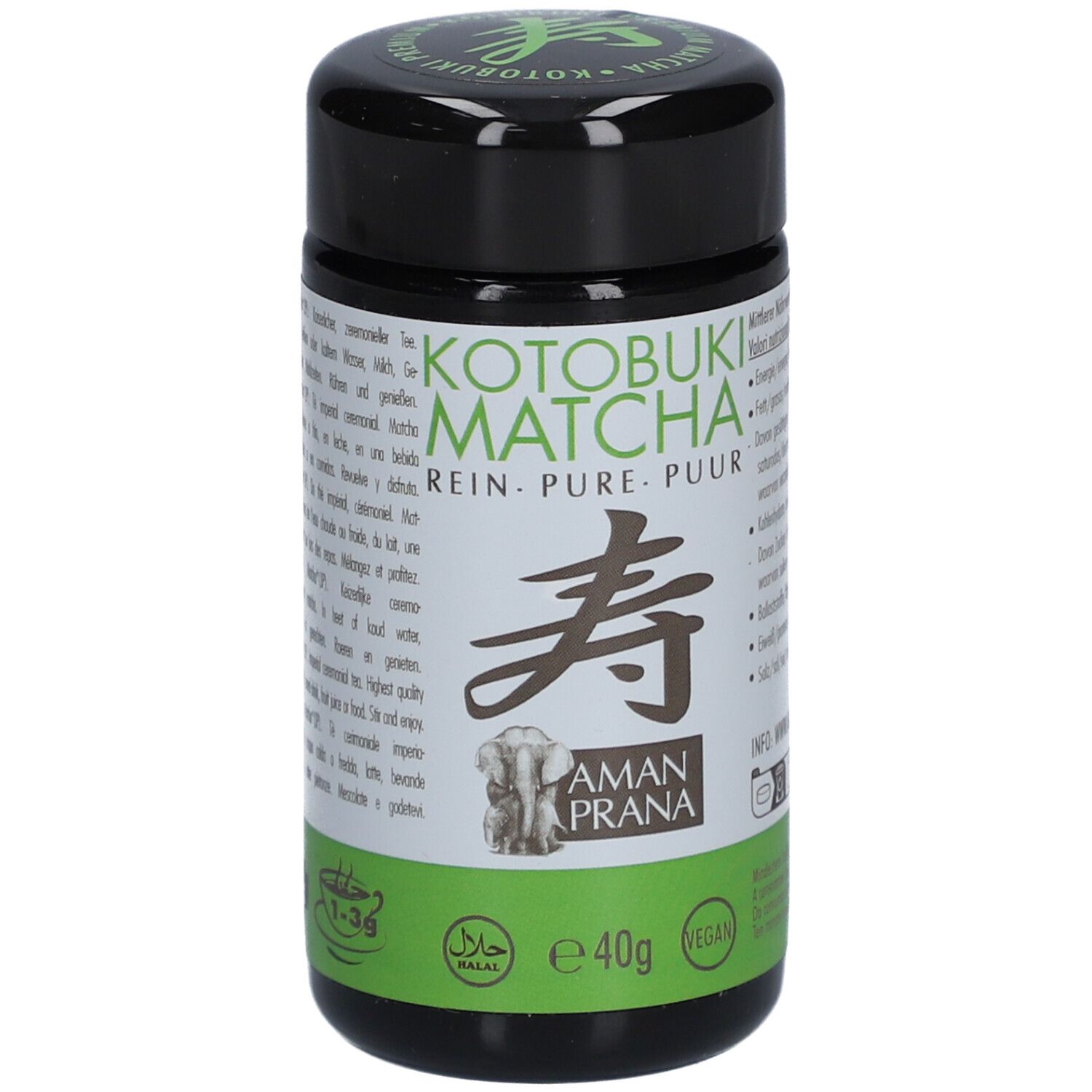 Amanprana Kotobuki Matcha Rein