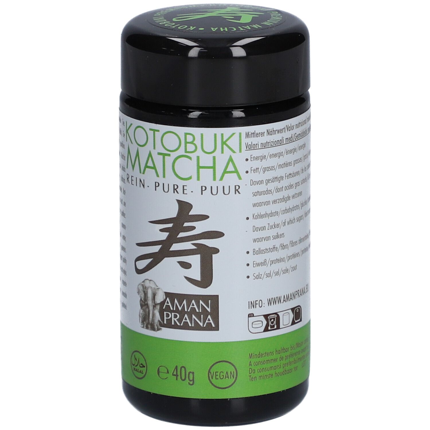 Amanprana Kotobuki Matcha Rein
