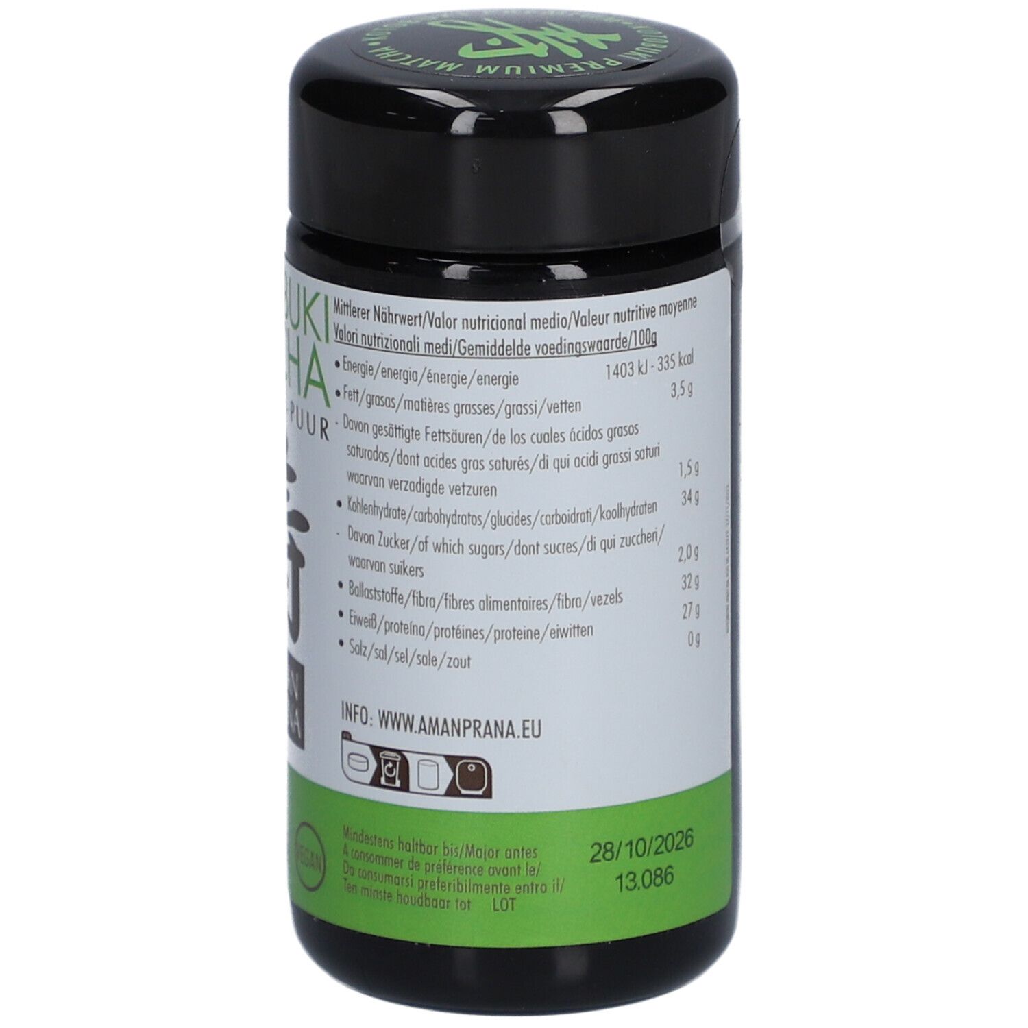 Amanprana Kotobuki Matcha Rein