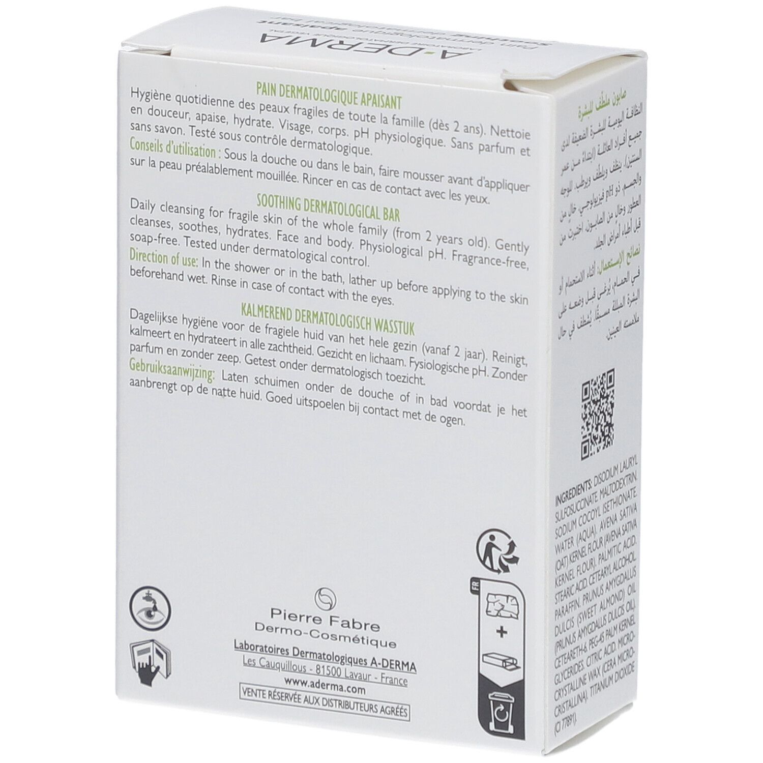 A-Derma Dermatologisches Beruhigungsbad Rhealba® Hafer