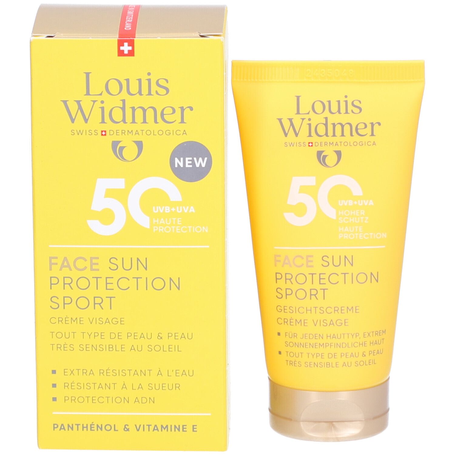 Louis Widmer Face Sun Protection Sport SPF50
