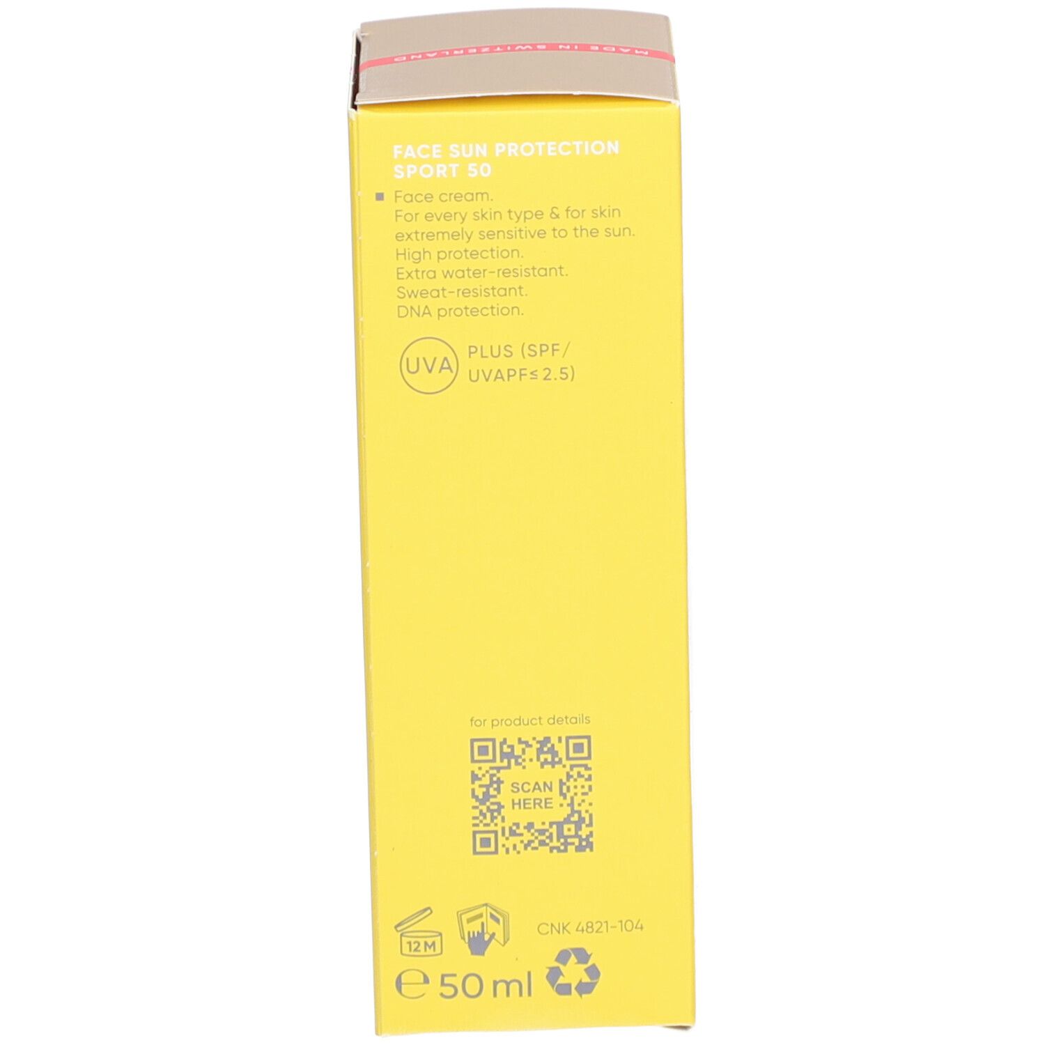 Louis Widmer Face Sun Protection Sport SPF50