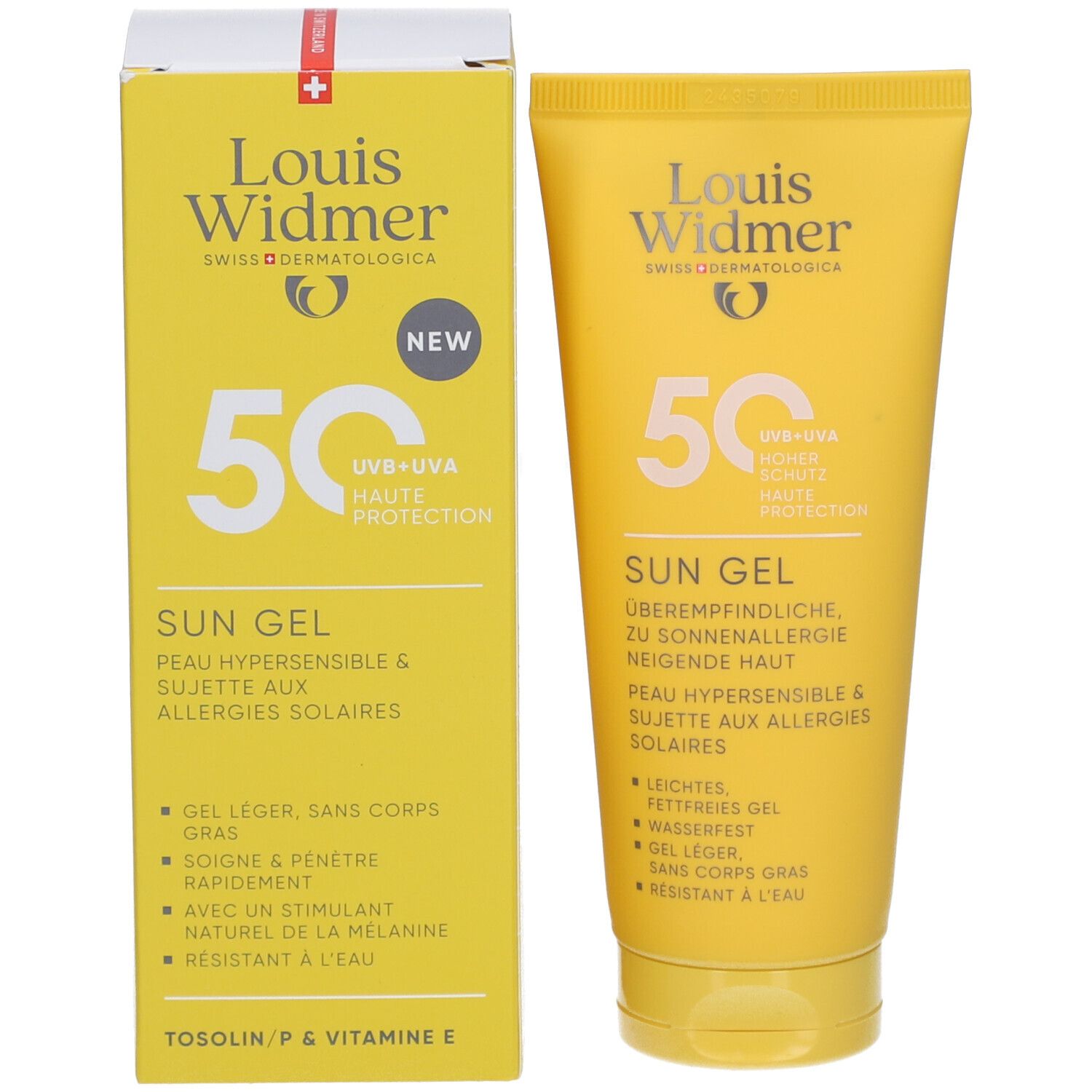 Louis Widmer Sun Gel SPF50