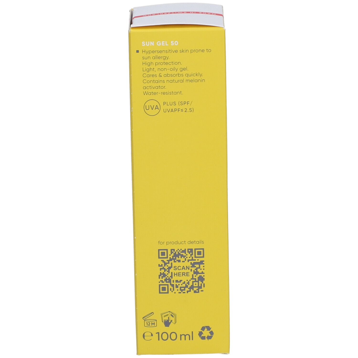Louis Widmer Sun Gel SPF50