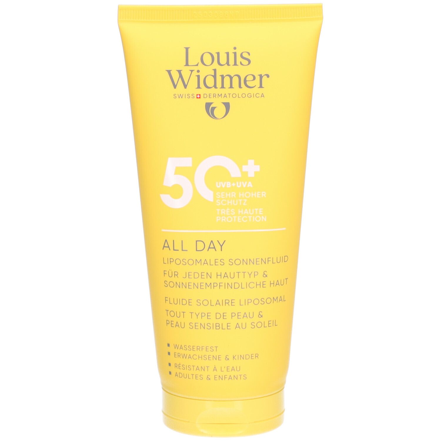 Louis Widmer All Day SPF50+ | Sans Parfum