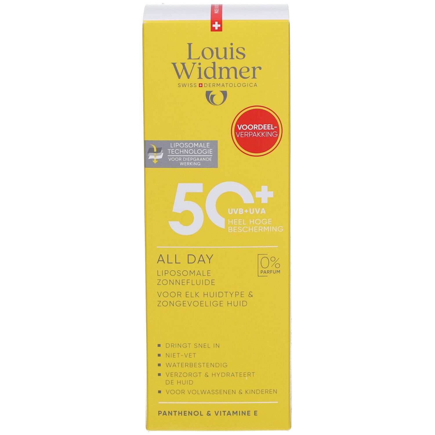 Louis Widmer All Day SPF50+ | Sans Parfum