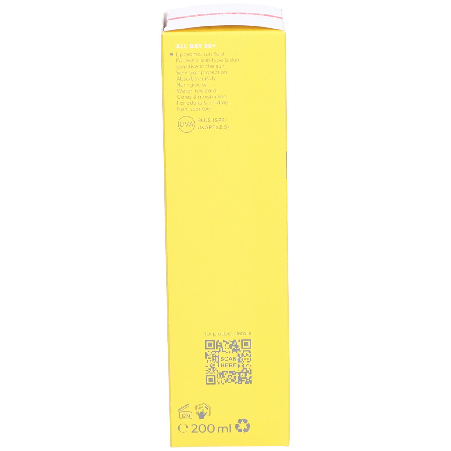 Louis Widmer All Day SPF50+ | Sans Parfum
