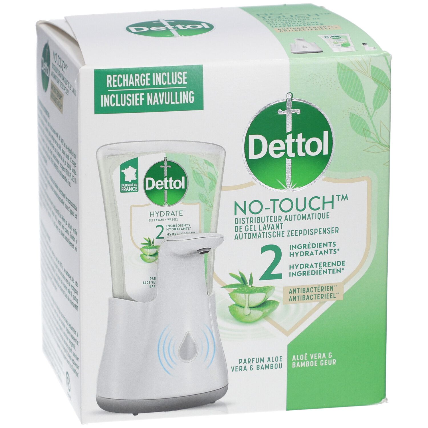 Dettol No-Touch Distributeur automatique de gel lavant