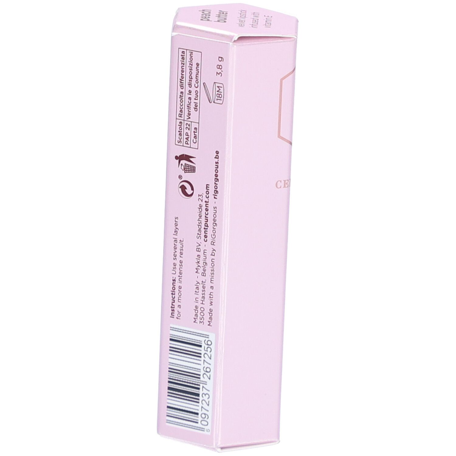 Cent Pur Cent Lippenstift Velvet Peach Butter