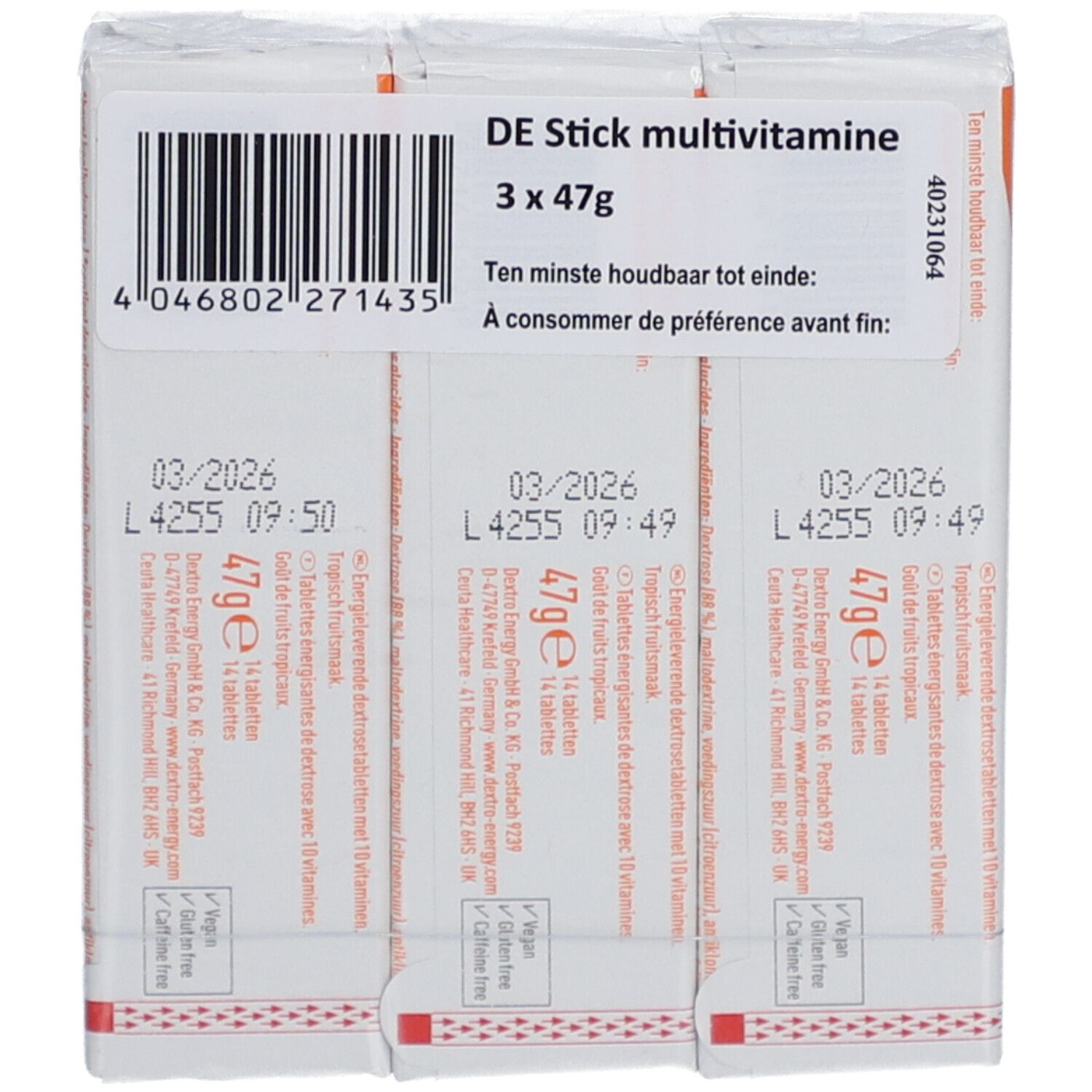 Dextro Energie Multivitamin