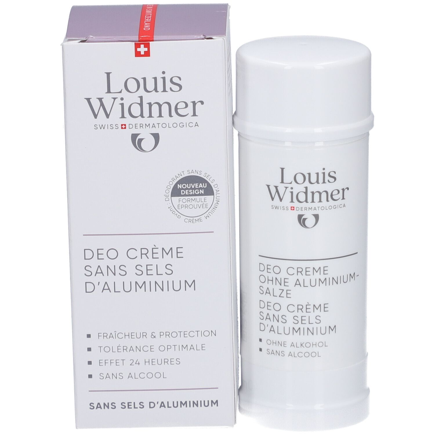 Louis Widmer Deo Crème Sans Sels Aluminium