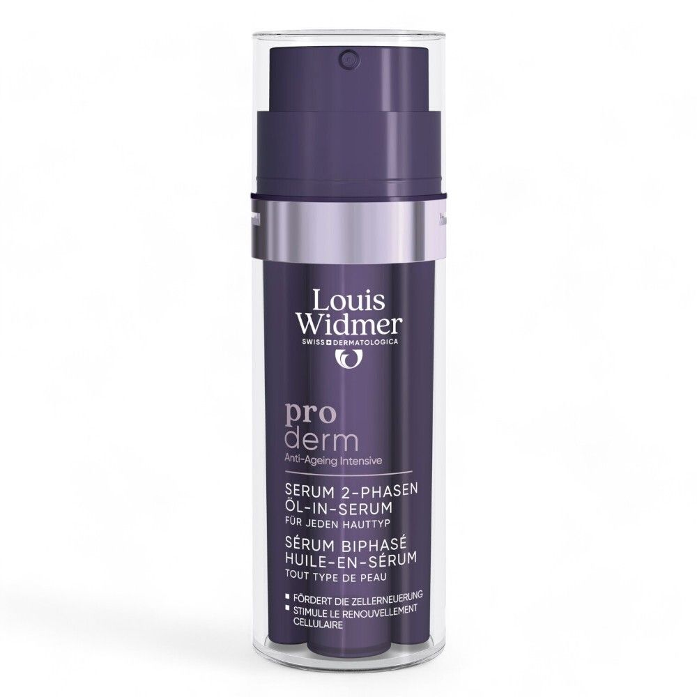 Louis Widmer Proderm Anti-Âge Sérum Biphasé Huile-en-Sérum