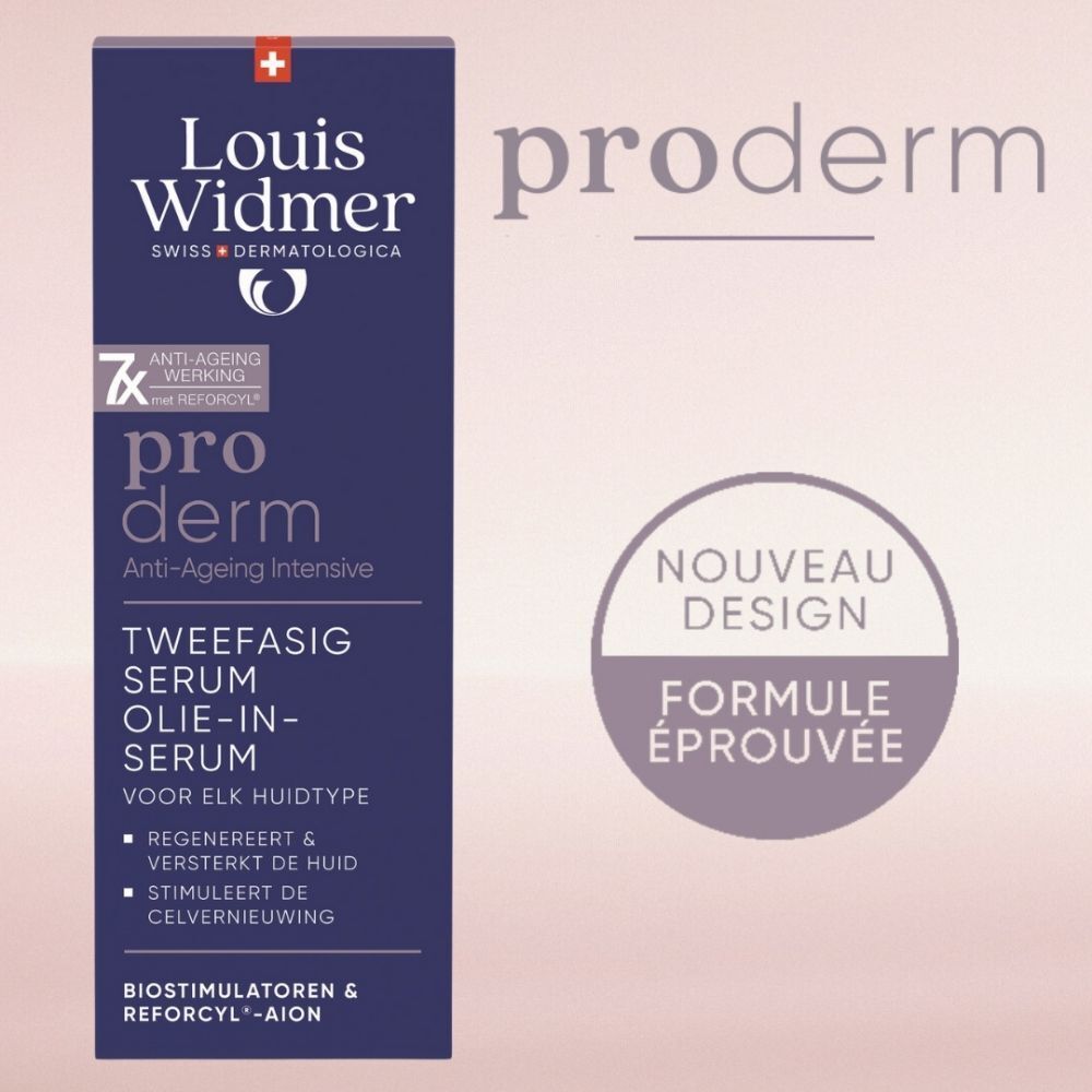 Louis Widmer Proderm Anti-Âge Sérum Biphasé Huile-en-Sérum