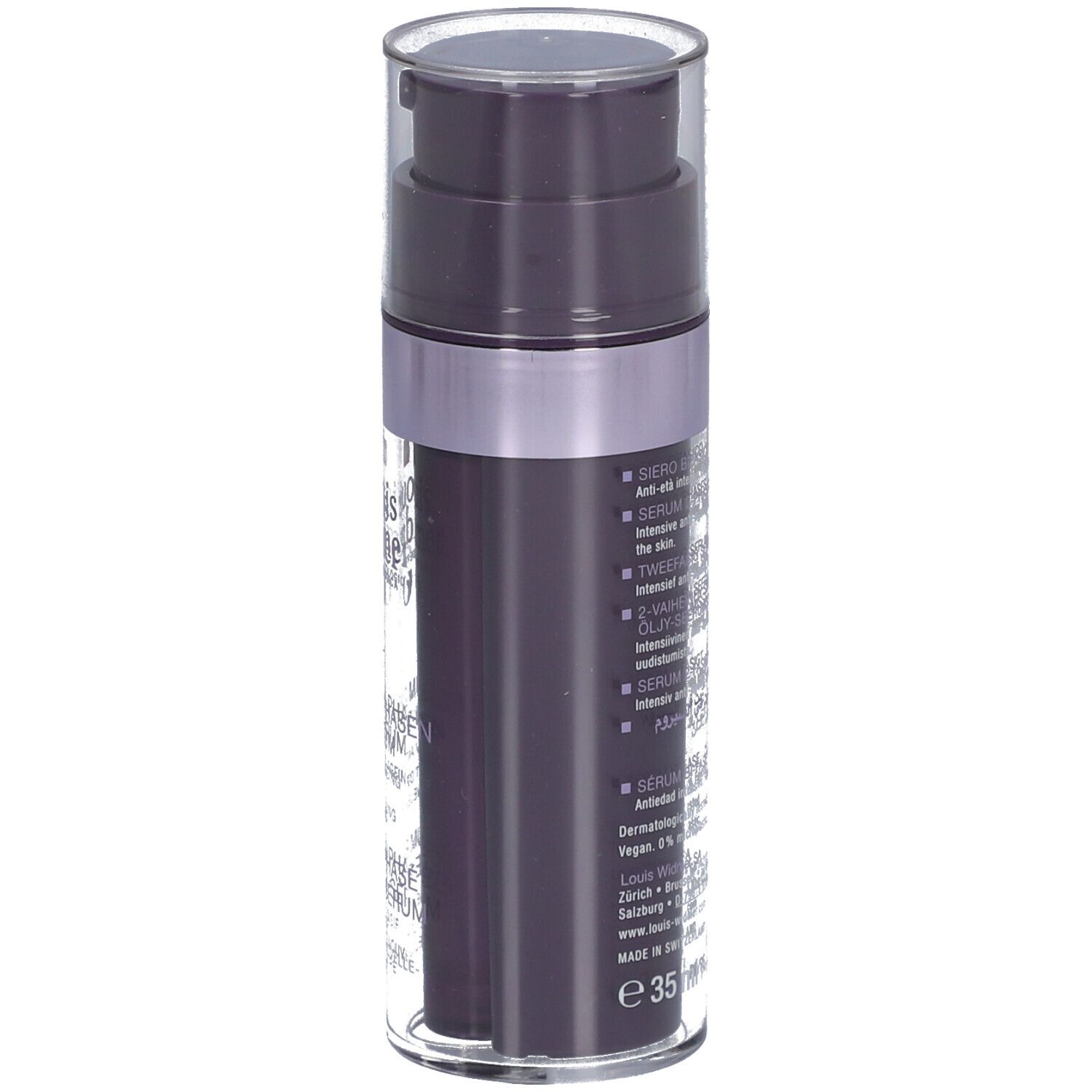 Louis Widmer Proderm Anti-Âge Sérum Biphasé Huile-en-Sérum - Ohne Parfum