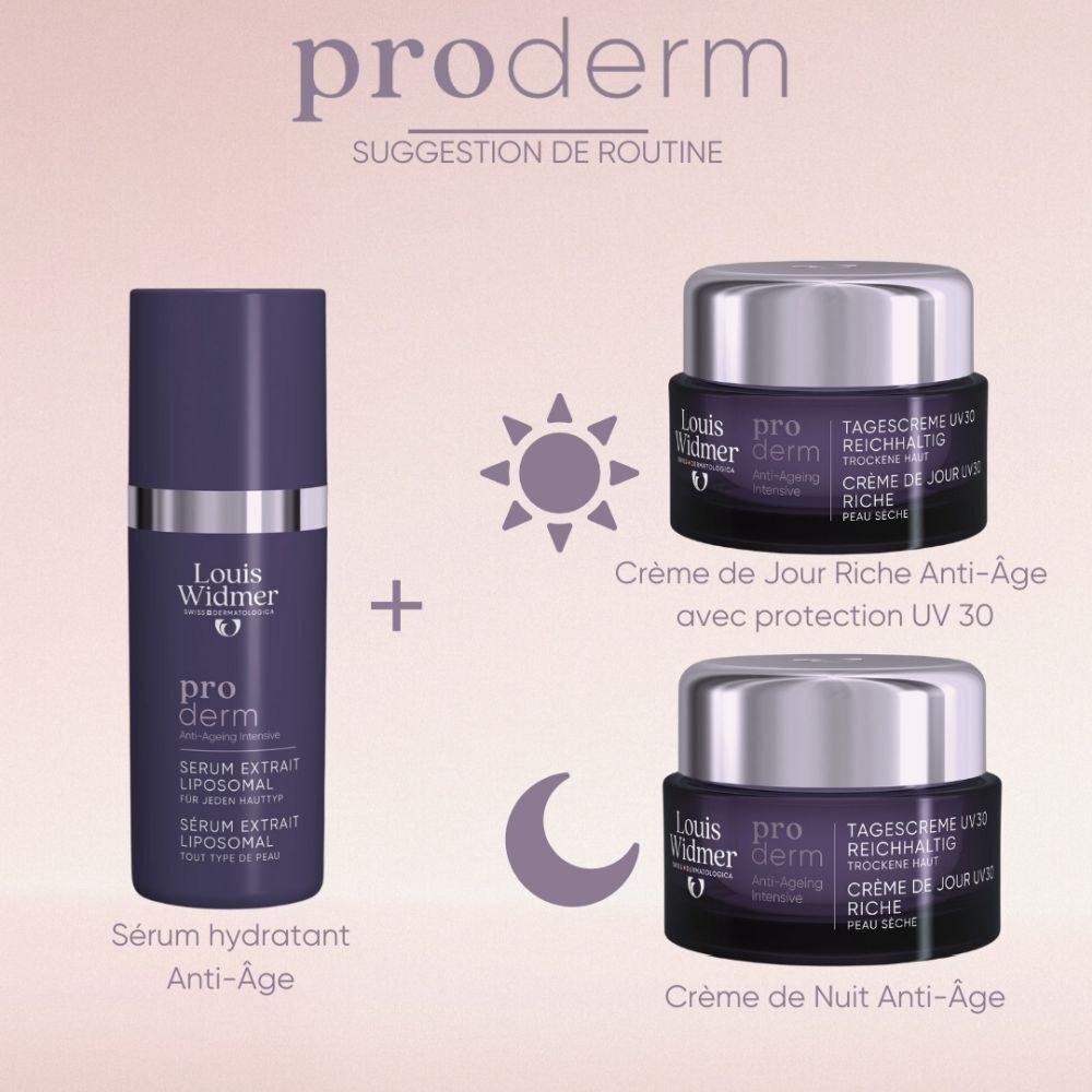 Louis Widmer Proderm Extrait Liposomal Sérum - Sans Parfum