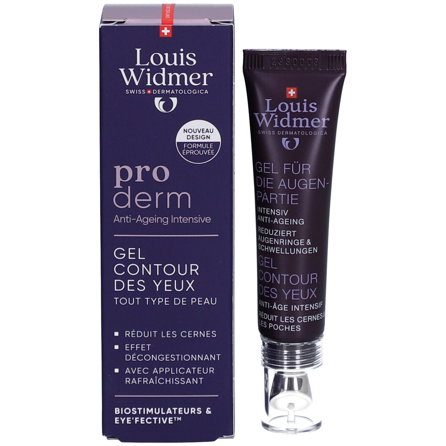 Louis Widmer Proderm Gel Contour des Yeux