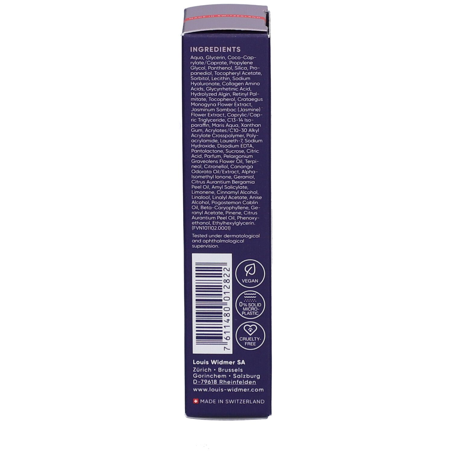 Louis Widmer Proderm Gel Contour des Yeux