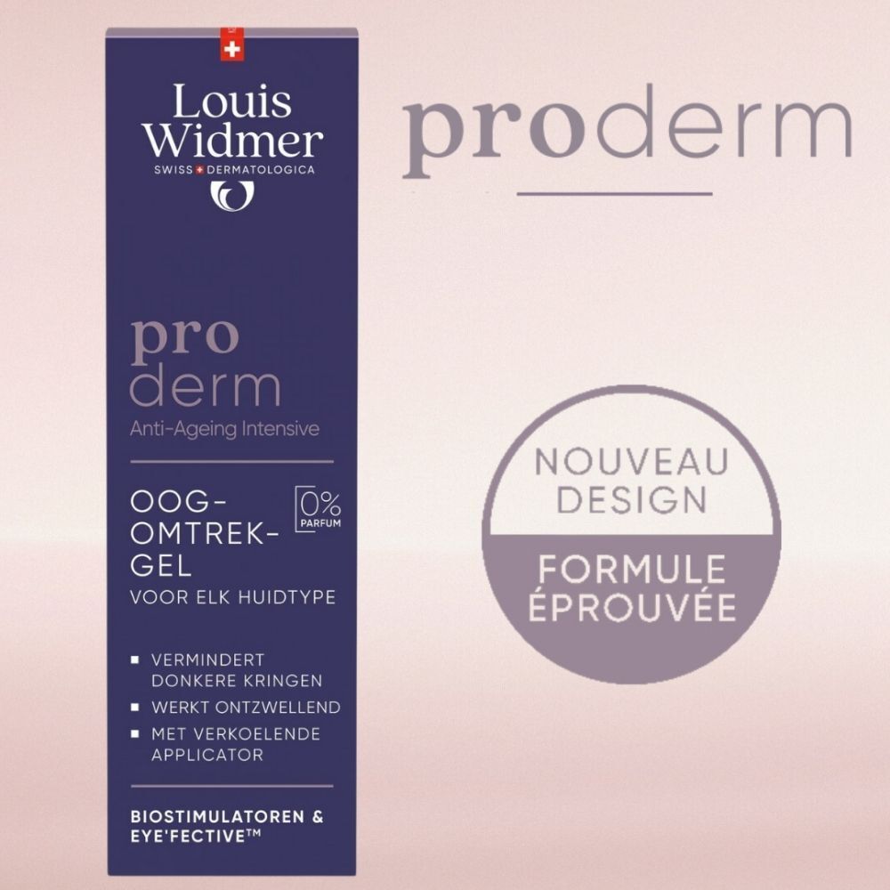 Louis Widmer Proderm Gel Contour des Yeux - Sans Parfum