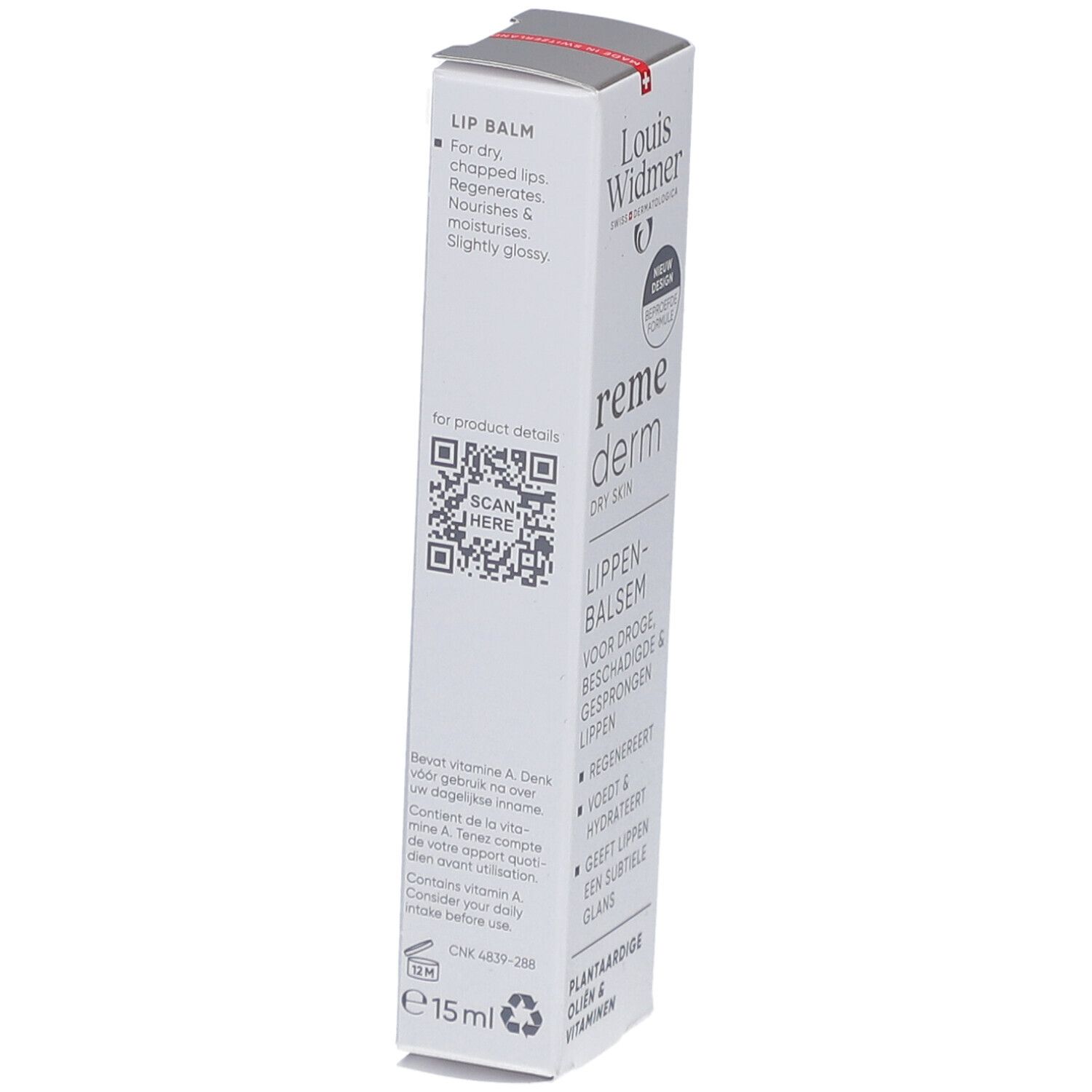 Louis Widmer Remederm Dry Skin Lippenbalsam