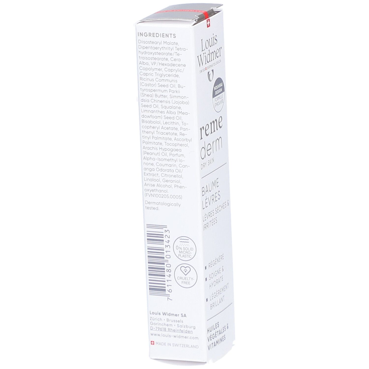 Louis Widmer Remederm Dry Skin Lippenbalsam