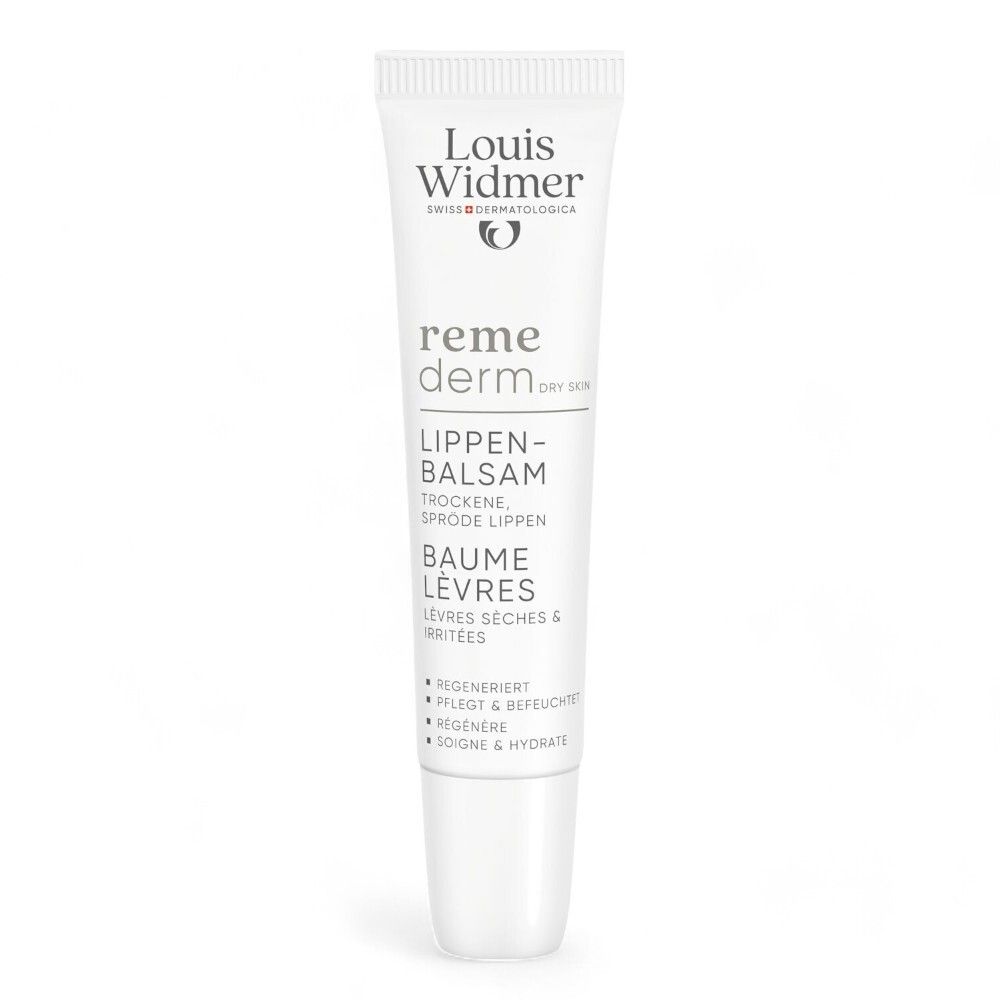 Louis Widmer Remederm Dry Skin Baume Lèvres Sans Parfum