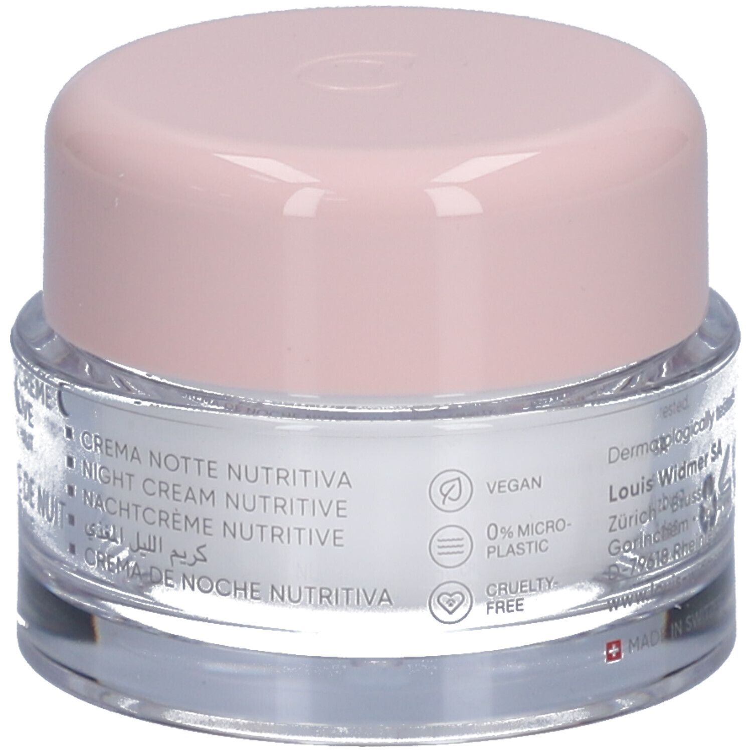 Louis Widmer Nutriderm Nutritive Nachtcreme Leicht parfümiert